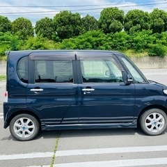 タントカスタム　4WD 車検　8年7月2日(2年間) ナビ,DVD✳️値段商談🉑です。の画像