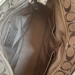 COACH コーチ トートバッグ レディース 黒 a4サイズの画像