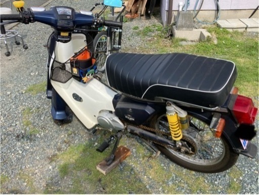 (決まりました)　ホンダ　カブ　角目　クラッチミッション125cc 現在不動　
