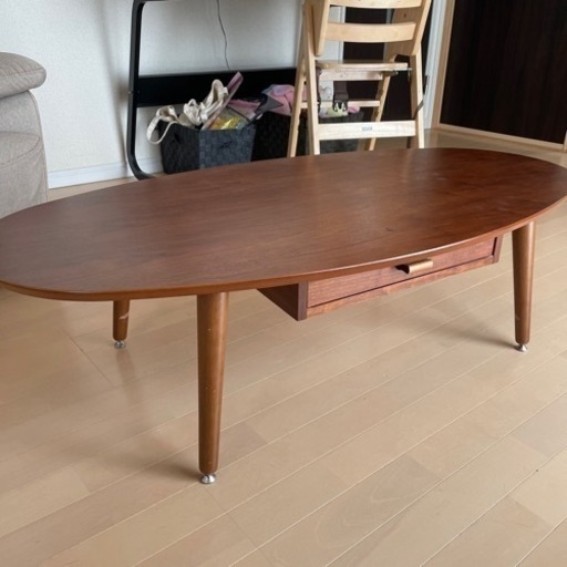 ニトリ木製センターテーブル　家具 オフィス用家具 机
