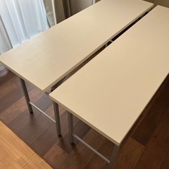 折りたたみ会議用テーブル　150×45センチ　オフィス用