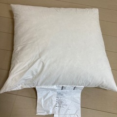 IKEA クッション2つセット　50cm×50cmの画像