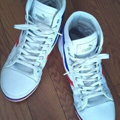 PUMA☆プーマ☆シューズ☆ハイカット☆25.5センチの画像