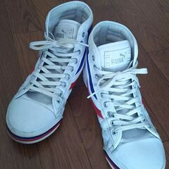 PUMA☆プーマ☆シューズ☆ハイカット☆25.5センチの画像