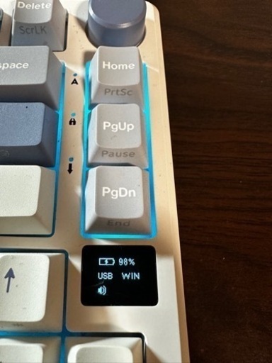 RK  Kludge M75 メカニカルキーボード 銀軸