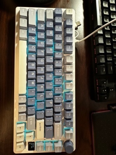 RK  Kludge M75 メカニカルキーボード 銀軸