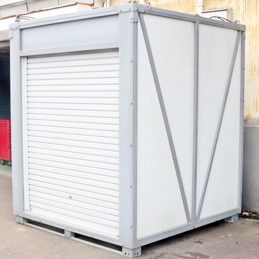 三協フロンテア パンダ 2.0 オリジナル棚付き Panda PS2 小型 倉庫 1坪 シャッター プレハブ コンテナ 物置 小屋 ディンプル錠