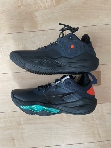 バスケットシューズ　ボーラホリック アシックス ノヴァサージロー  ネイビー 26.5cm 新品