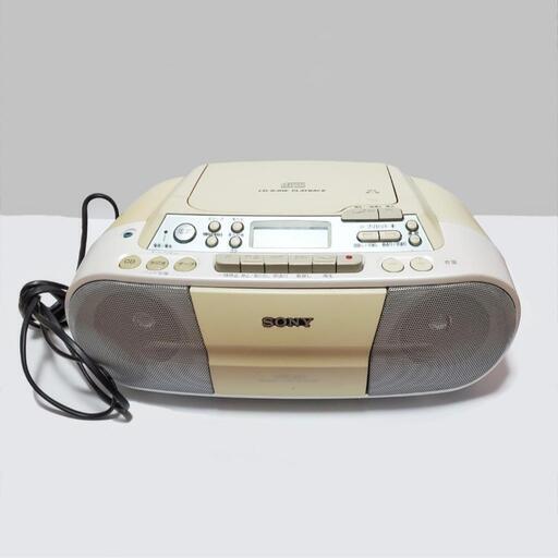 SONY : CDラジオカセットレコーダー
