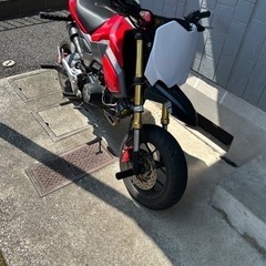 GROM モタード仕様　スタント仕様の画像
