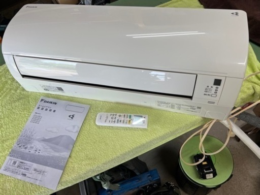 ダイキン　ルームエアコン　2021年製　6畳用　室内機クリーニング済み