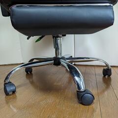 美品 株式会社もしも ワーキングチェア ゲーミングチェア OC-01 ブラックの画像