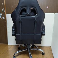 美品 株式会社もしも ワーキングチェア ゲーミングチェア OC-01 ブラックの画像