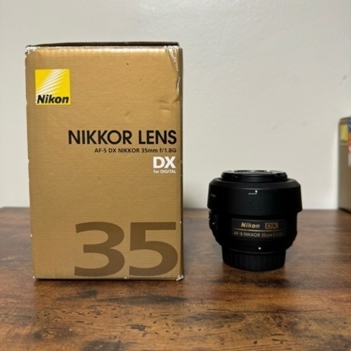 Nikkor 35mm　f1.8単焦点レンズ