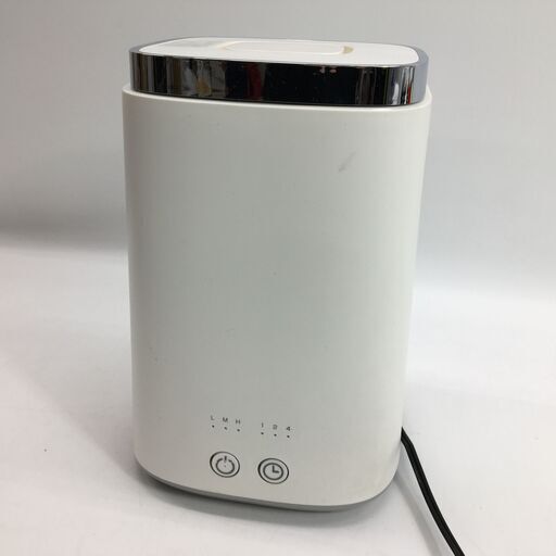 11/10AR YAMAZEN 山善 ヤマゼン スチーム加湿器 ホワイト 白 KS-MJ24 2021年製 動作確認済 24g菊RH