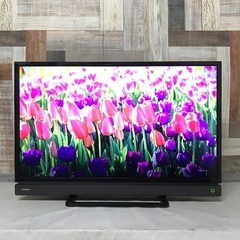 ①即日受渡❣️東芝32型液晶TVクリアダイレクトスピーカー臨場感あふれるサウンド15250円