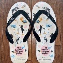 ピーチサンダル🏝️🏊女性子供24.0㎝位