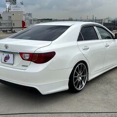 神奈川【自社ローン】保証人無可★全国対応★マークX【250G リラックスエディション】車高調/社外19インチAW/エアロ/走行中TV可/ドラレコ/ETC/スマートキー/ウインカードアミラー/レザー調シートカバーの画像