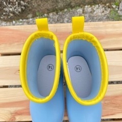 値下げ！【美品】14cm 長靴　レインブーツの画像