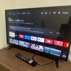 TCL android搭載 32型液晶テレビ　32S5200Aの画像