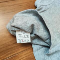 80 半袖　グレー　女の子の画像