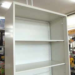 スチール書棚 幅80cm 書庫 収納棚 収納庫 事務用品 オフィス家具 ☆ 札幌市北区屯田 の画像