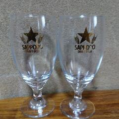 レトロ Hennessy SUNTORY SAPPORO ジョッキ グラスセットの画像