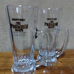 レトロ Hennessy SUNTORY SAPPORO ジョッキ グラスセットの画像