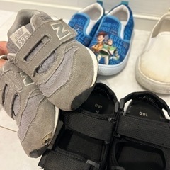 長靴サンダル子供靴セット16cmの画像
