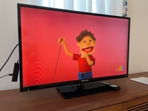 Hisence ハイセンス 39V型 地上・BS・CSデジタルハイビジョンLED液晶テレビ HS39K360 39インチ TV 取説/リモコン/B-CASカード付