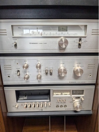 Pioneer V-3 ステレオチューナーカセットレコードプレイヤー