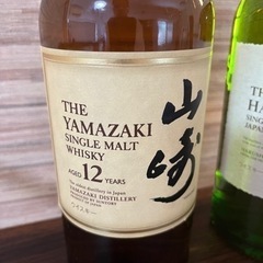 【新品　未開封】山崎12年・白州の2本セットです！　【ウイスキーお酒です！】の画像