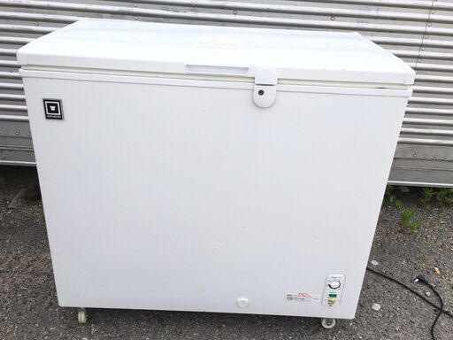 ■11815■愛知発■レマコム 冷凍ストッカー 上開き 210L RRS-210CNF ホワイト 業務用冷凍庫