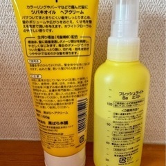 ヘアケア ツバキオイルクリーム　ミストブリーチの画像