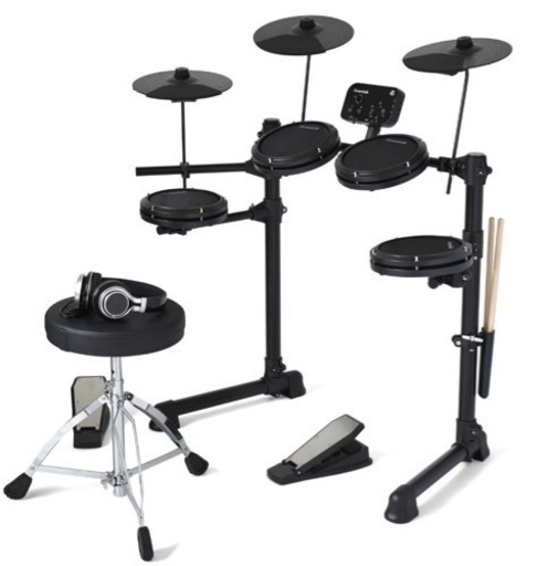 最終値下げ。電子ドラム　ヘッドホン、イス付き
