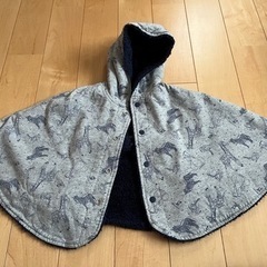 値下げ！ポンチョ(リバーシブル)の画像