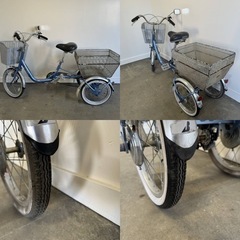 608(S)□岐阜発 △BRIDGESTONE/WAGON/ブリジストン/ワゴン/大人用三輪