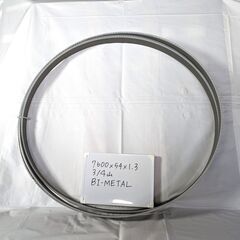 【天龍 未使用バンドソー鋸刃】長さ7600 幅54 厚み1.3 ...