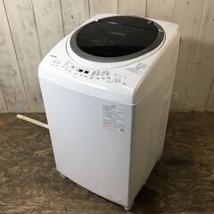 8/2 終 TOSHIBA 東芝 ZABOON 8.0kg 洗濯機 AW-8VM1 2021年製 動作確認済み 24g菊NS