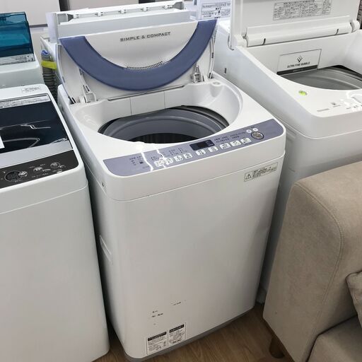 ★ジモティ割あり★ SHARP 洗濯機   7.0kg   年式2016 動作確認／クリーニング済み KJ5517
