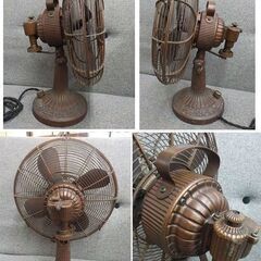 お値下げ中！ ☆希少☆三菱 30㎝卓上扇 Z30-EC 昭和レトロ 扇風機 4枚羽 金属製 1970年代 当時物 アンティーク オブジェ インテリア　西岡店の画像