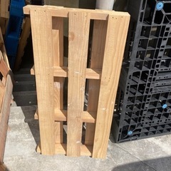 木製パレット、プラパレットの画像