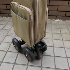 〇キャリーステッキライト168 茶　【取扱説明書付き】の画像