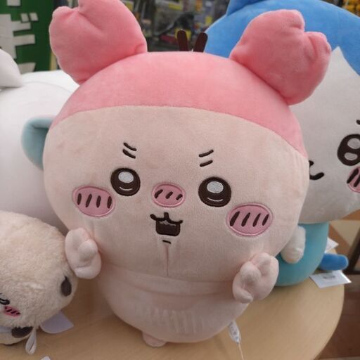★ジモティー割引有★ ちいかわ カニちゃん BIGぬいぐるみ 中古品