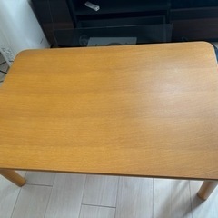ニトリ　木製テーブル