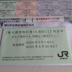 JR東日本株主優待チケット