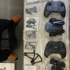 ドローン　2機の画像