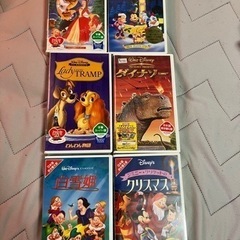未開封ディズニーアニメVHS 　6本セット