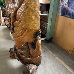 ついたて　彫刻　衝立 パーテーション　の画像