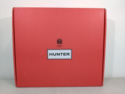 【展示品・使用感あり・消毒済み】レディース ハンター HUNTER ブーツ 24‐24.5サイズ  ネイビー